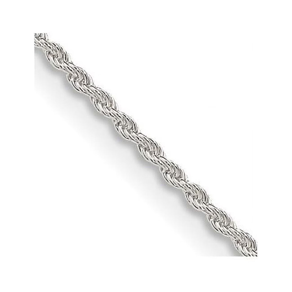26 in. Solid Sterling Silver Rope Chain P87057