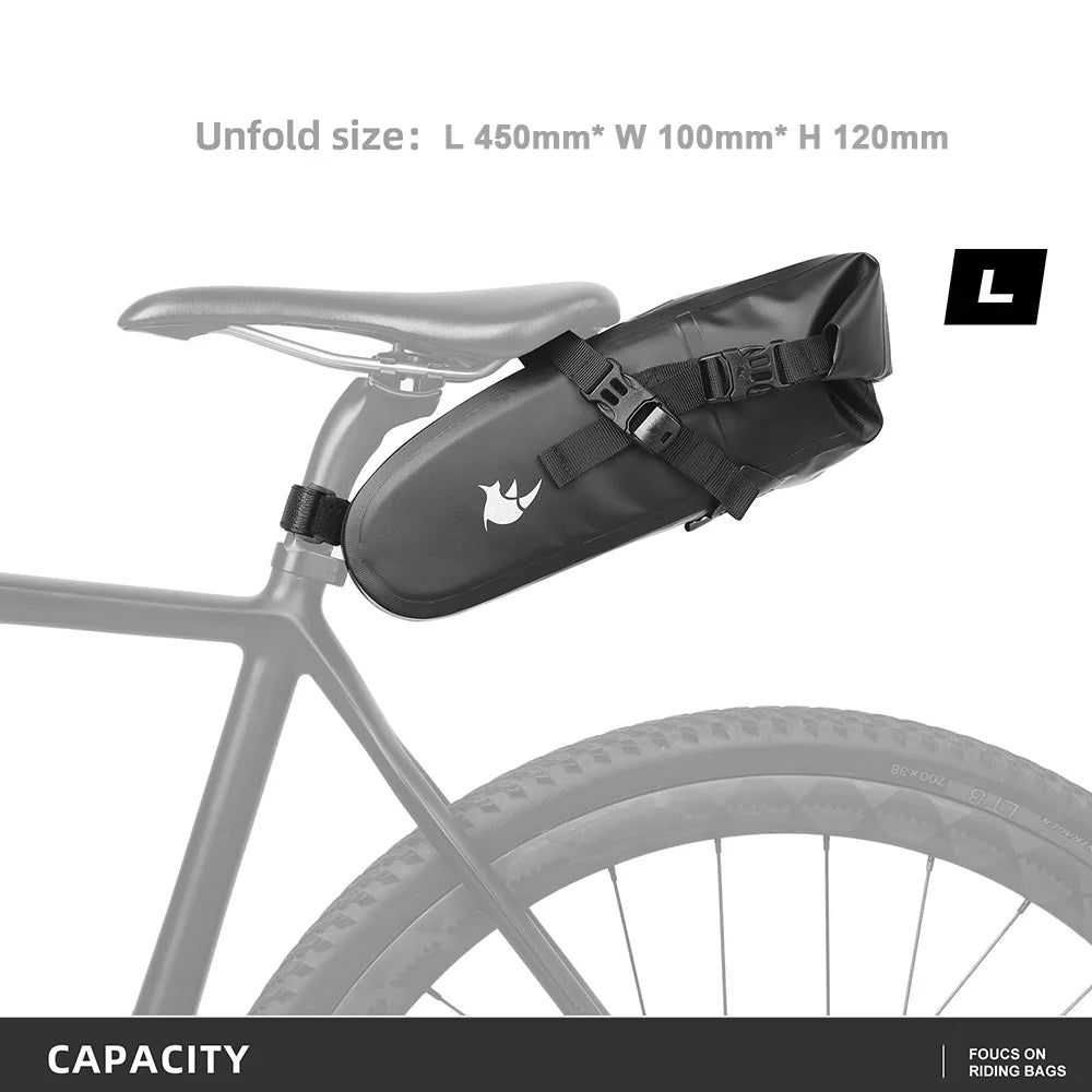 4L Waterproof Bicycle Tail Bag S1613
