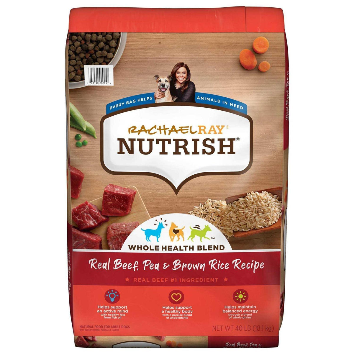 Real Beef Pea & Brown Rice Dry Dog Food W439517