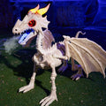 23.6" Mist-Spraying Dragon Skeleton Decoration V356