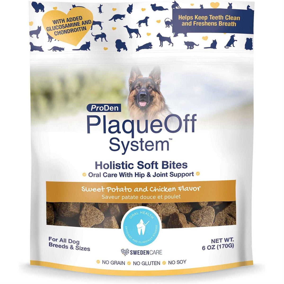 Dog Plaqueoff Bites 6oz O652