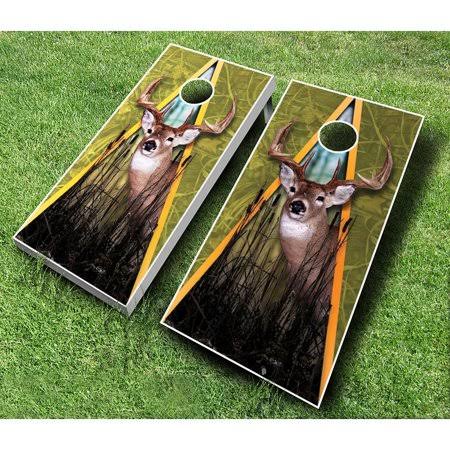 White Cornhole Set Q600