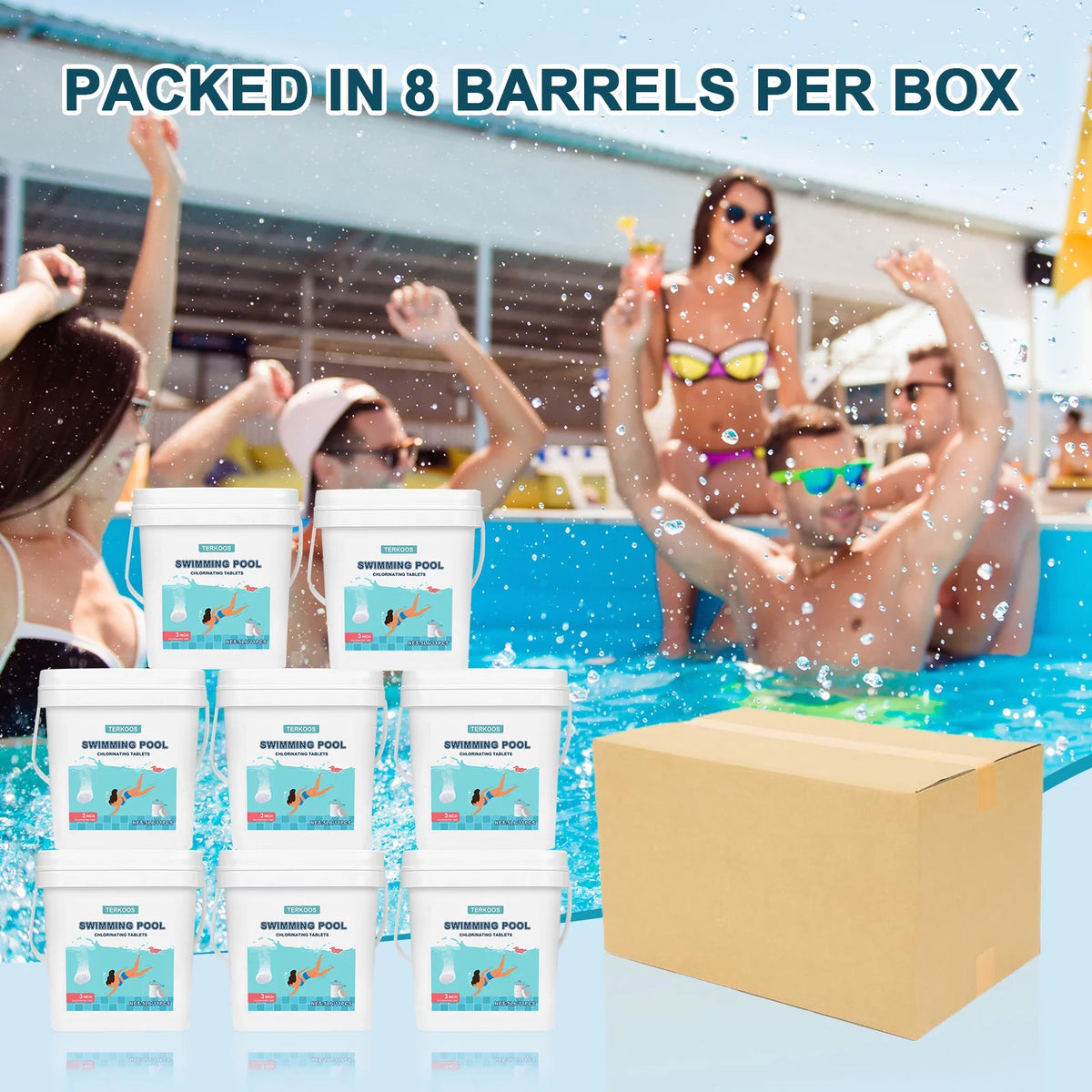 40 LB 3 Inch Chlorine Tablets E238777
