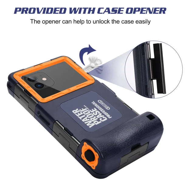 Waterproof Protective Case for Phones Up to 6.9 Inch J7549