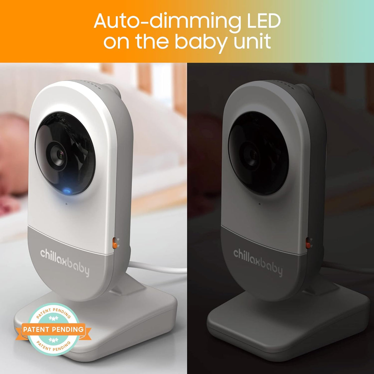 Baby Monitor with Camera & Control Unit, 4.3 Screen, HD Camera, Night Vision L2888