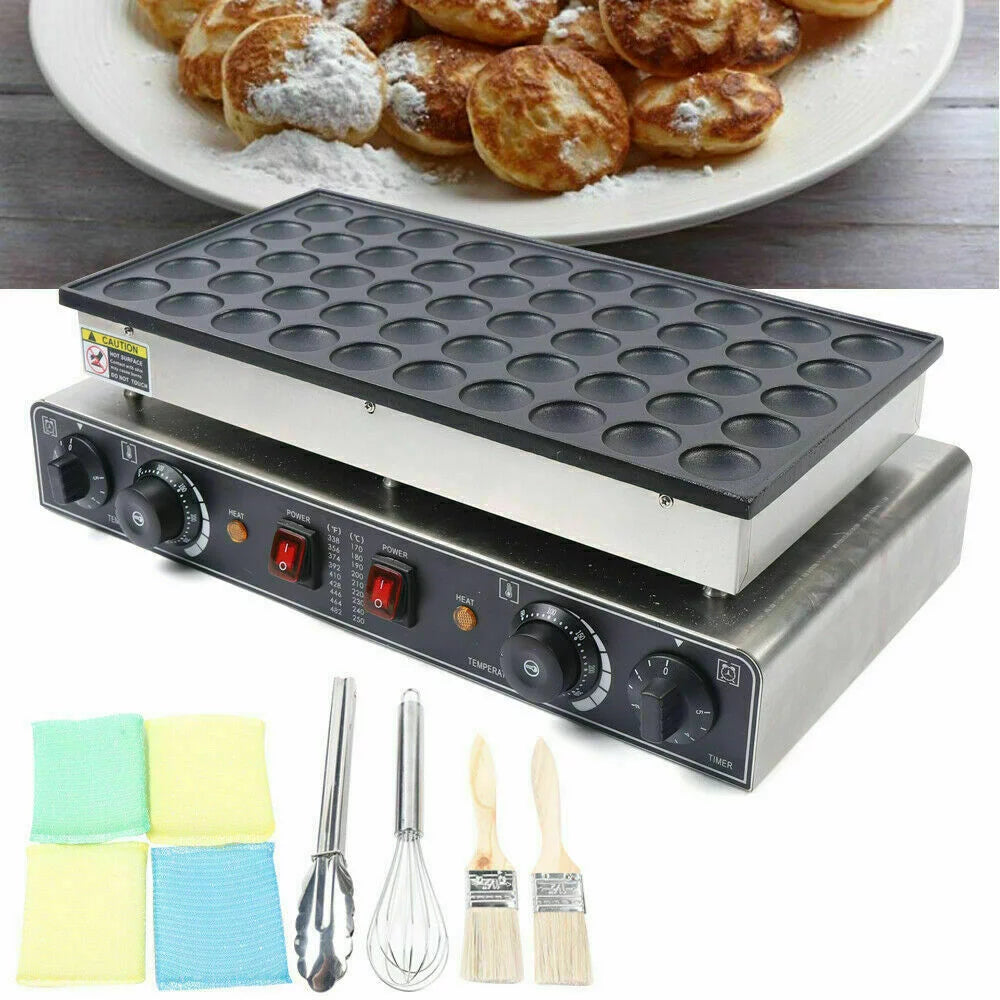 50 Hole Electric Nonstick Waffle Maker Y15339