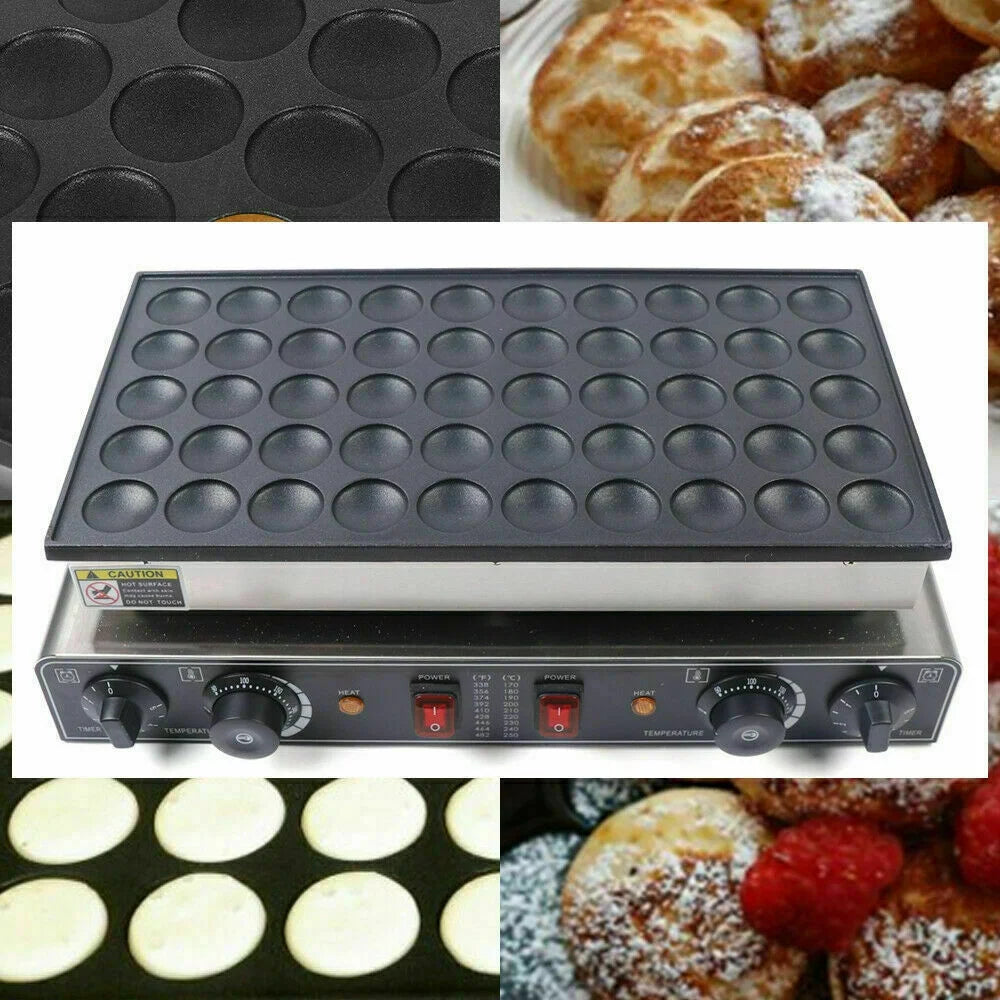 50 Hole Electric Nonstick Waffle Maker Y15339