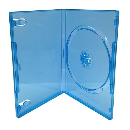 200 Standard Clear Blue Single DVD Cases A6838