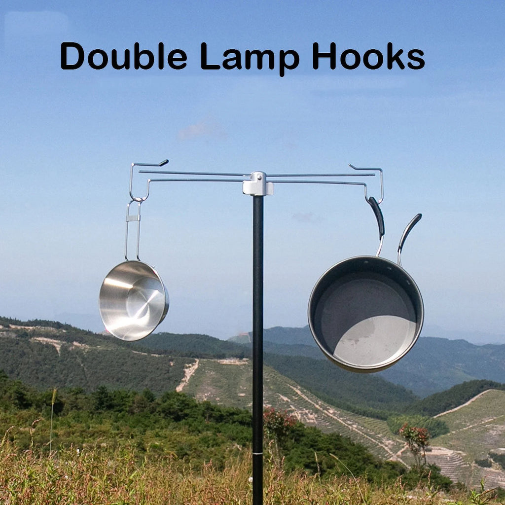 Adjustable Aluminum Alloy Lamp Pole Lantern Stand O57498