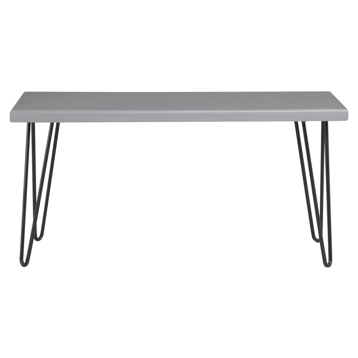 Dark Brown Wood Bench K384121