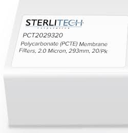 2.0 Micron Polycarbonate Membrane Filters 293mm, 20/pk D528