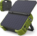 614.4Wh Portable Power Station with 30W Solar Panel R10708