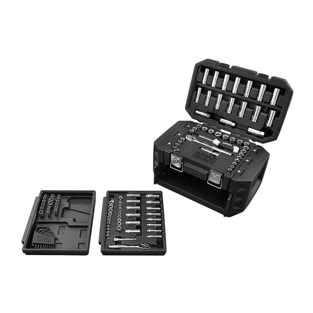160-Piece Mechanics Tool Set Chrome Finish V215