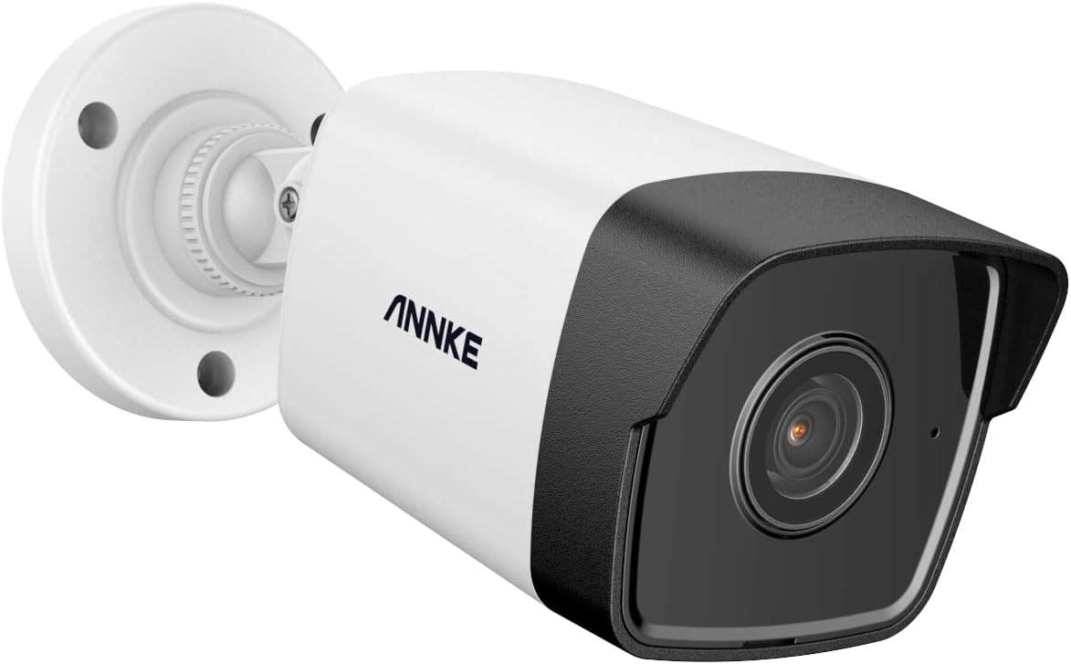 5MP PoE Outdoor Bullet Security Camera with 2.8mm Lens E15435