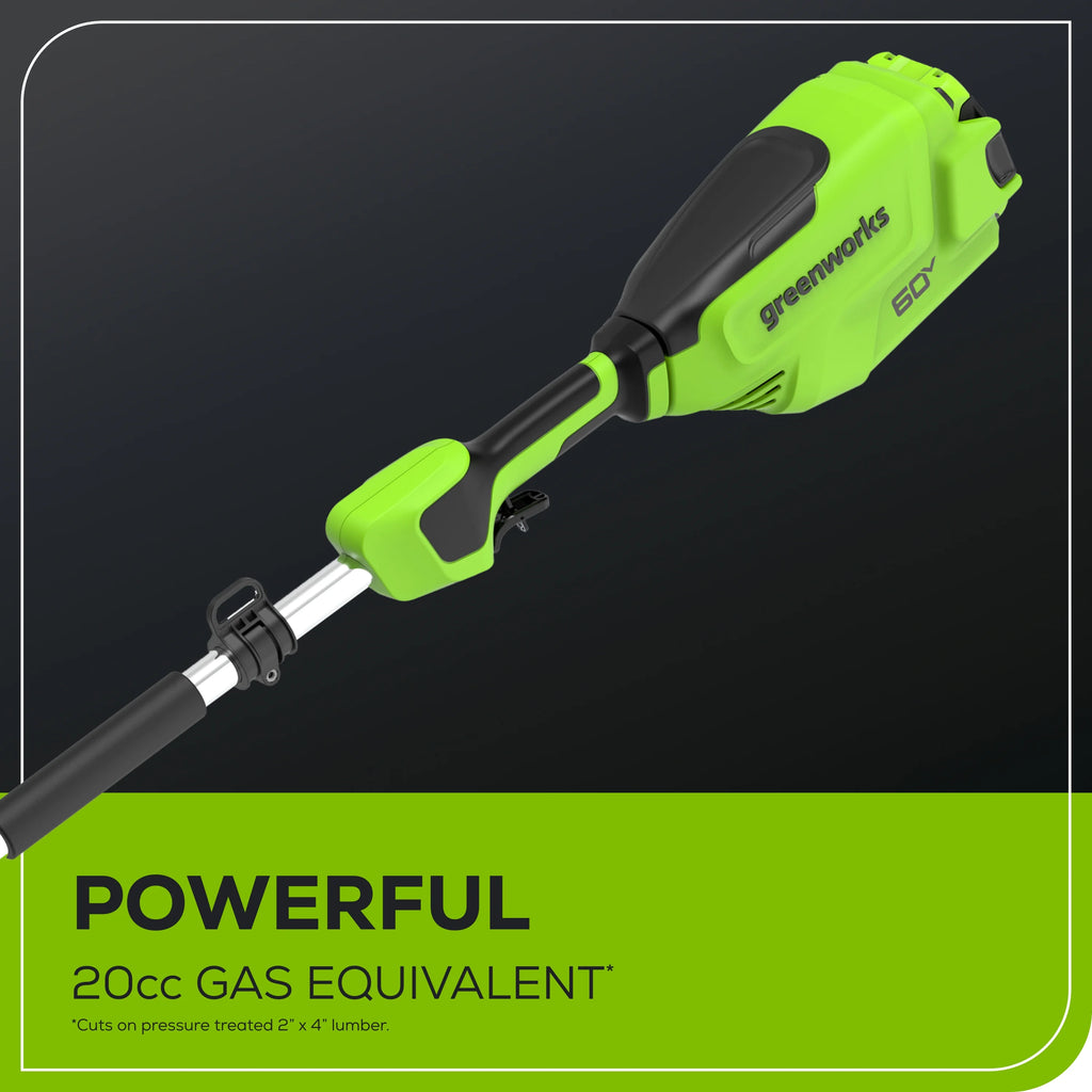 60V 10 Pole Saw with 2.0 Ah Battery & 3 Amp Charger K37060