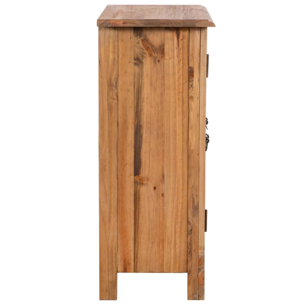 Recycled Pinewood Bathroom Storage Cabinet with Shelf A7646
