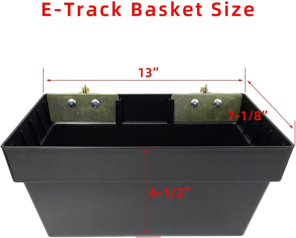 2 Pack Heavy Duty E-Track Storage Bin I51428