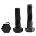 1 3/8 inch-6 x 16 inch Coarse Thread Grade 8 Hex Cap Screw Alloy Steel Black Oxide Pk 4 D49030