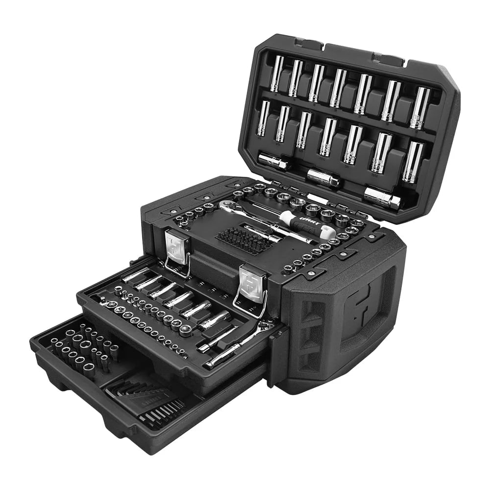 160-Piece Mechanics Tool Set Chrome Finish V215