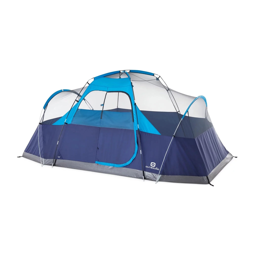 8 Person 3 Season Dome Tent with Room Divider & Rainfly I441981