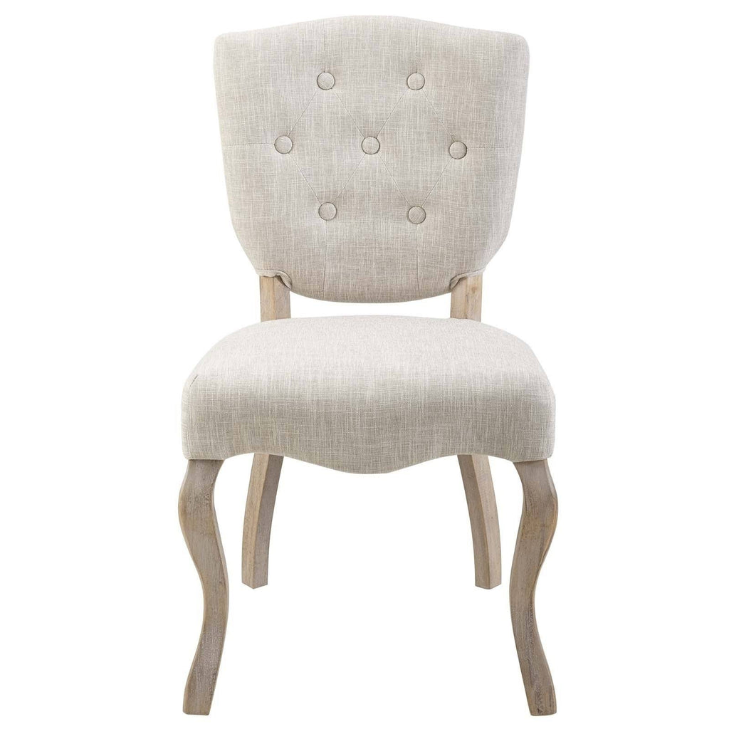 Beige Dining Side Chair Set of 2 W759092