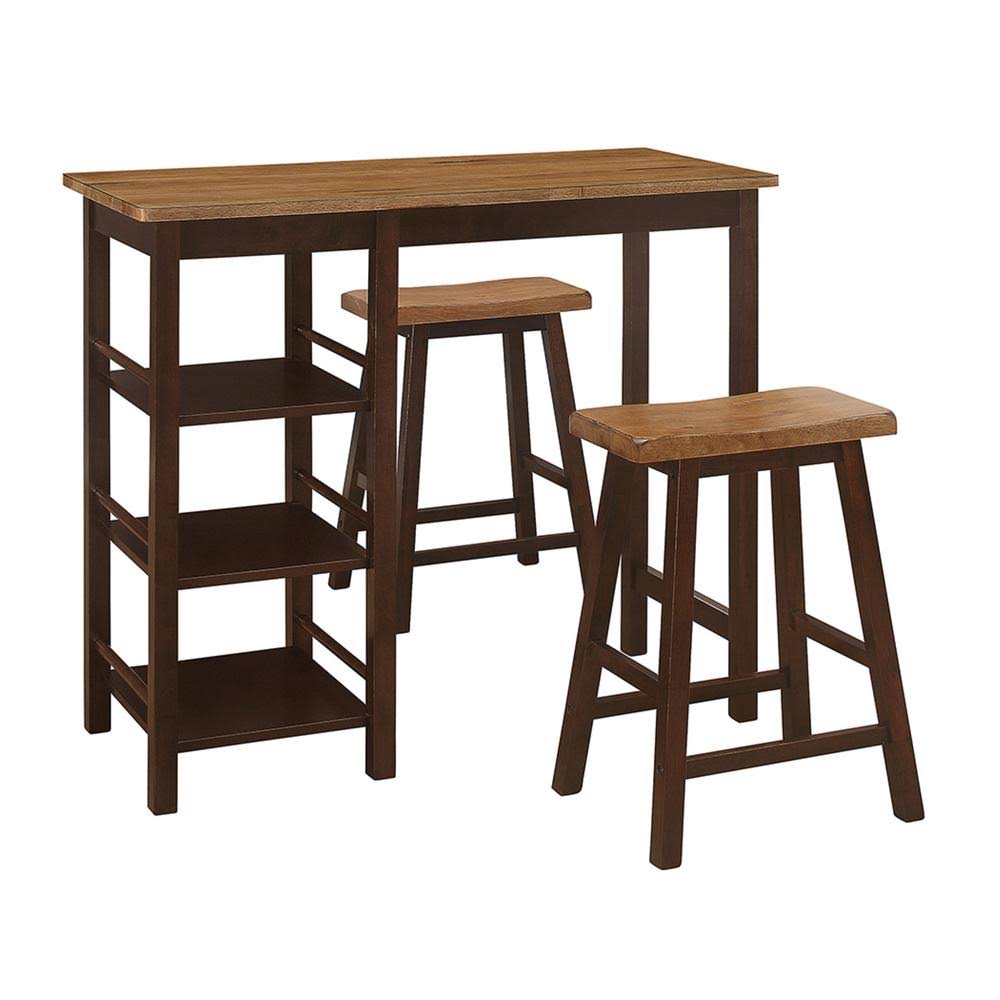 3 Piece Bar Height Table and Stools Q457503