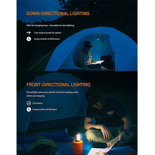 Red Rechargeable Camping Lantern E860
