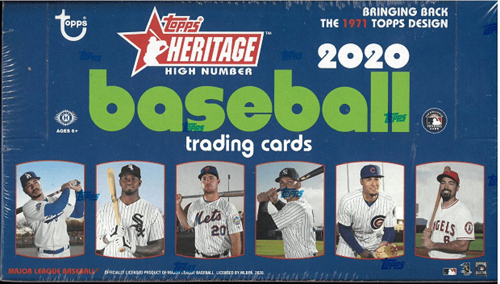 2020 MLB Baseball Trading Cards Hobby Box 24 Packs V436948