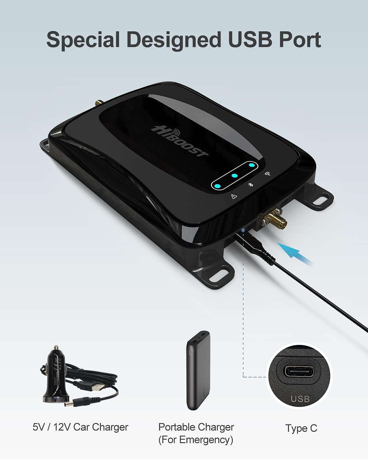 Vehicle Cell Phone Signal Booster for Car H3050