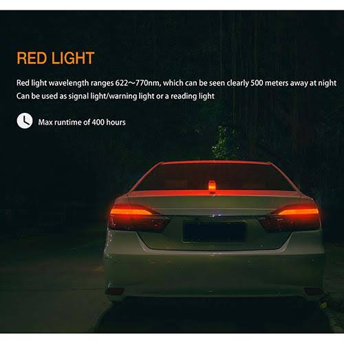 Red Rechargeable Camping Lantern E860