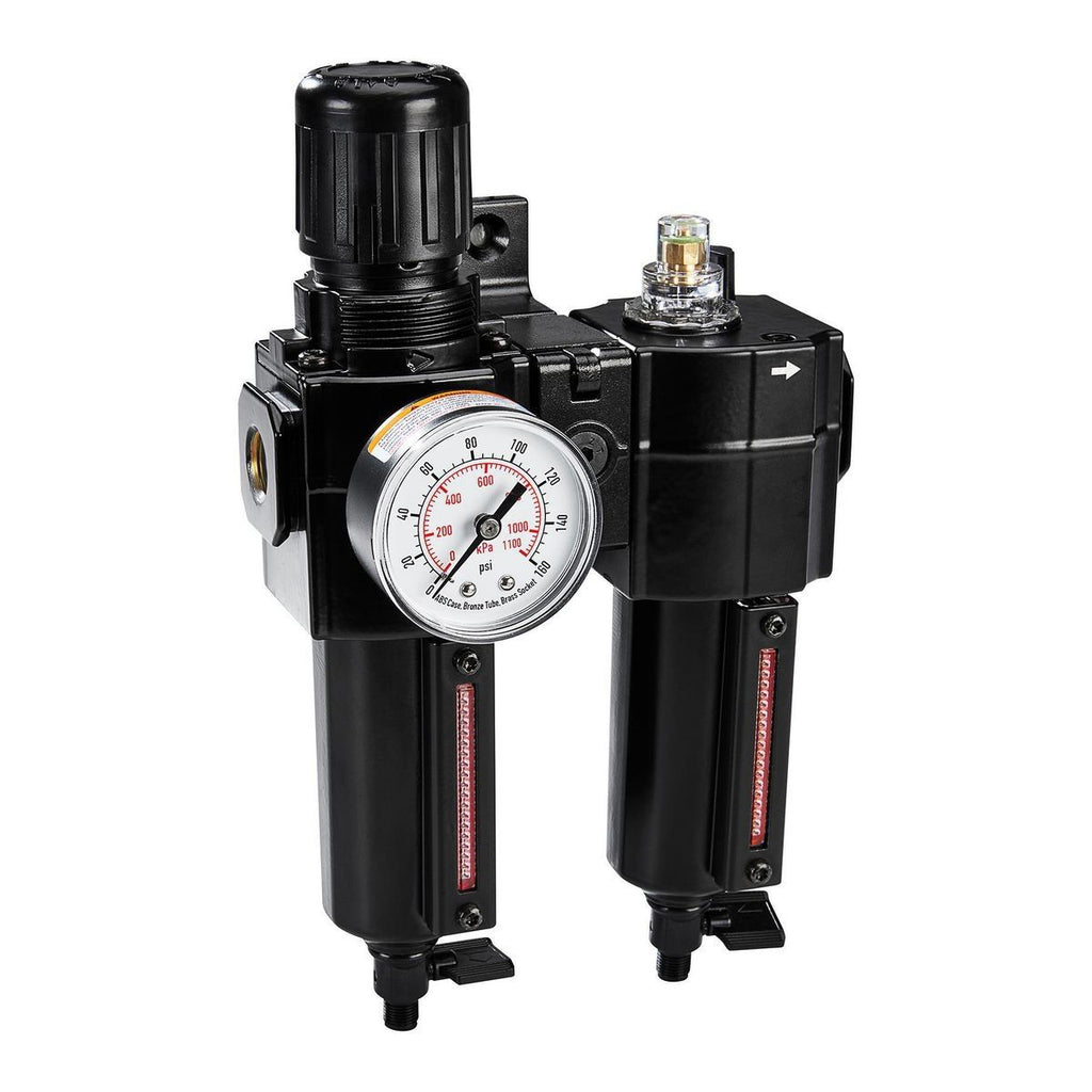 3/8 in. NPT(F) Filter Regulator Lubricator E682