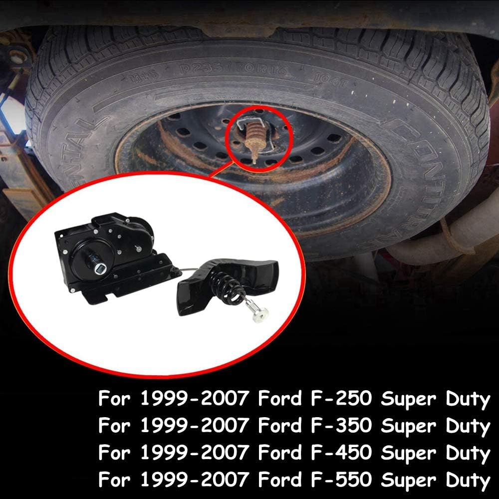 Spare Tire Hoist Winch Carrier Pack of 2 W5538