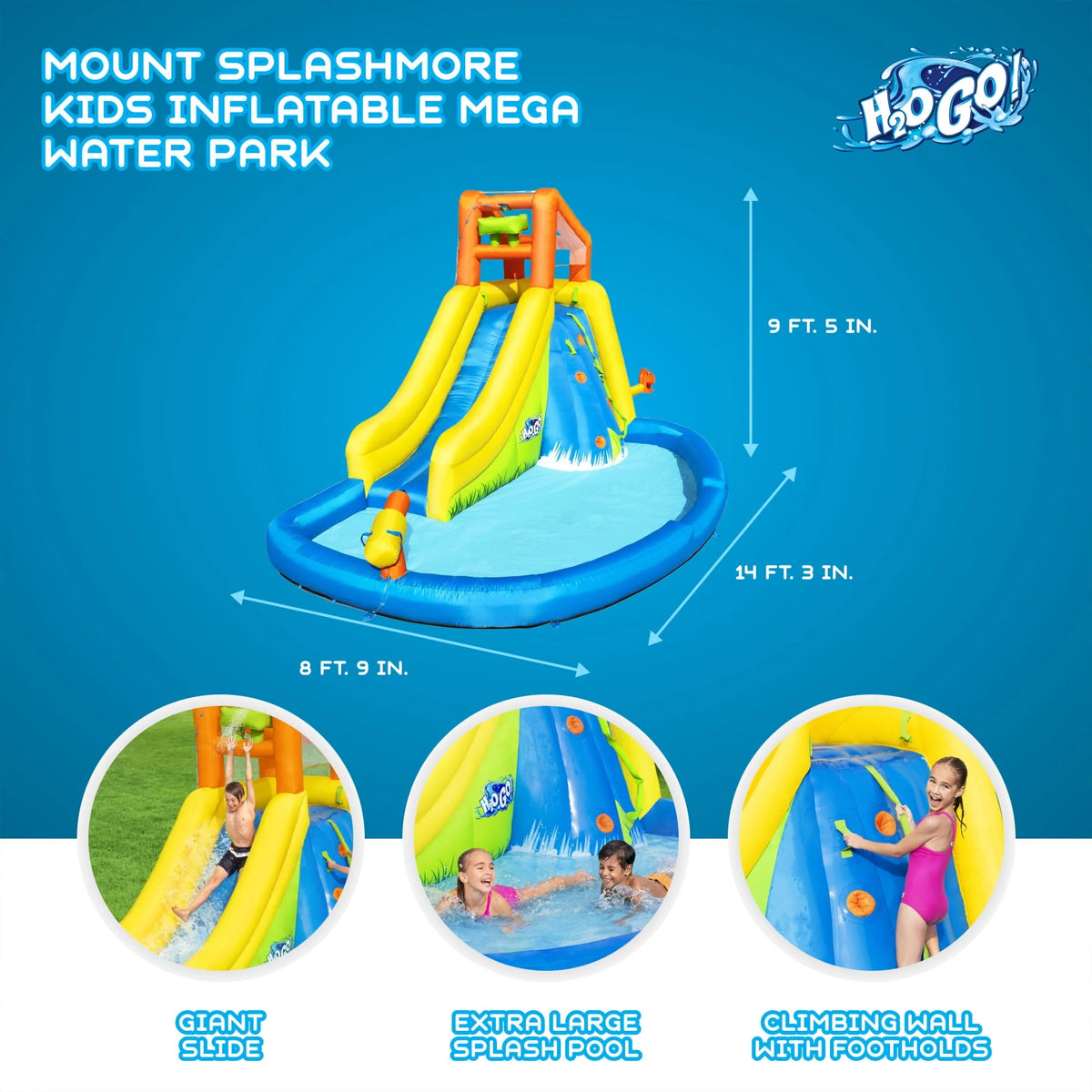 Inflatable Water Splash Park U3207