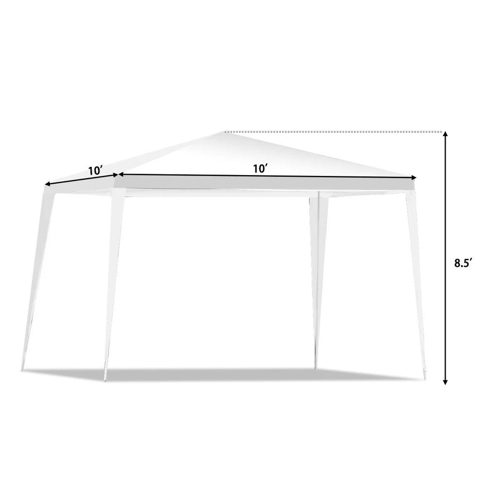 10'x10' Heavy Duty Outdoor Pavilion Tent White U727